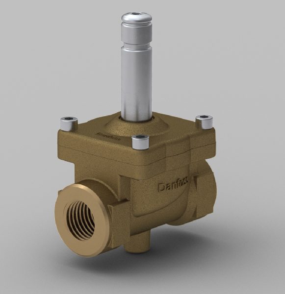 032U3833 CUERPO VALVULA SOLENOIDE 1/2" USO VAPOR 185ºC S. PISTON