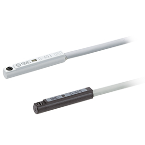 D-M9N/M9P/M9B, interruptor de estado sólido, montaje directo, pasacables, en línea D-M9N