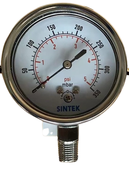 MANOMETRO ANALOGO CROMADO BRONCE 2 1/2″ BAJA PRESION 31812716