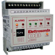 Control de nivel hasta 7 electrodos (no incluidos) riel DIN - Se