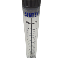 Rotámetro en linea 3/4″ de :1-10 GPM / 4-36 LPM