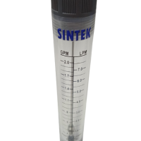 Rotametro en linea 1/2″ de :0.2-2 GPM / 1-7LPM