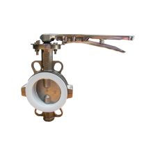 Válvula Mariposa Inoxidable 6": Control eficiente del flujo en aplicaciones industriales, fabricada en acero inoxidable para mayor durabilidad y resistencia.