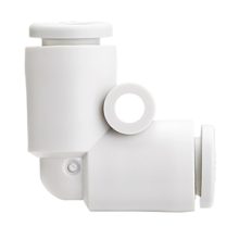 Conexión instantánea, uso general, conexión tubo a tubo, codo de unión – KQ2L*-00 KQ2L08-00A