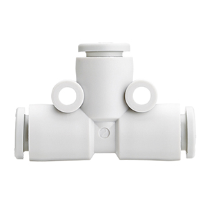 Conexión instantánea, uso general, conexión tubo a tubo, unión en T – KQ2T*-00 KQ2T04-00A