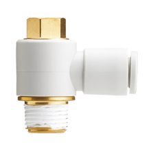 Conexión instantánea, uso general, conexión tubo-rosca macho, codo macho universal – KQ2V KQ2V06-01NS