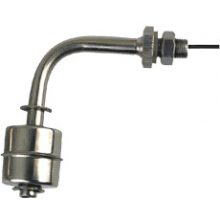 MIniflotador acero inoxidable curvo 90º