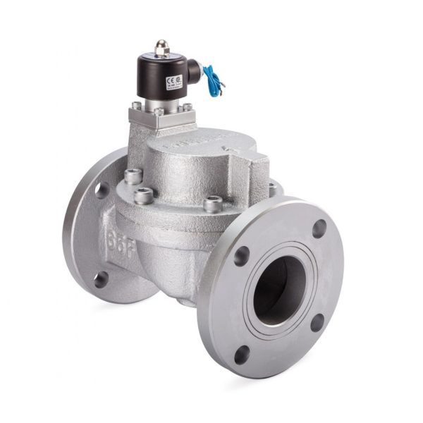 VALVULA SOLENOIDE FLANCHADA DE 3" VAPOR
