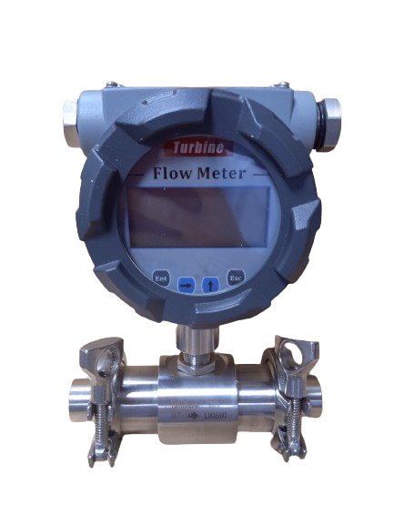 FLUJOMETRO TIPO TURBINA SANITARIO FI-20-D2-1-SI4- 1-N-CLA-2